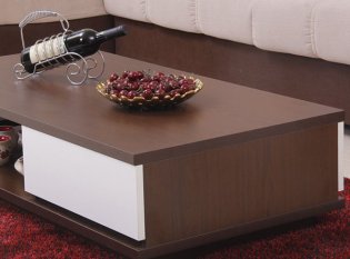 實(shí)木茶幾用什么木材好，實(shí)木板式茶幾圖片