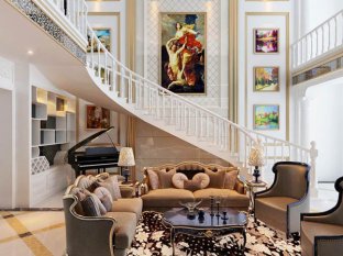  復式樓室內樓梯怎樣設計(效果圖)